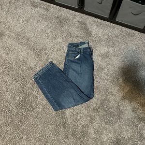 Mean vintage blue jeans